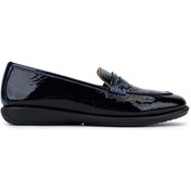 Resim Relax Anatomic Kadın Hakiki Deri Lacivert Comfort Ayakkabı 611 E1717-33 Bn Ayk Sk25-26 Navy/blue Mavi 