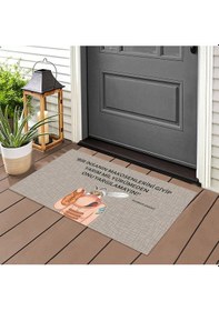 Resim Kızılderili Kapı Önü Paspas Lovebug-t 