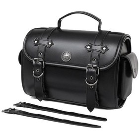 Resim Suntek Motosiklet Eyer Çantası Evrensel Kolay Kurulum Su Siyah 