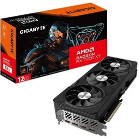 Resim Gigabyte Radeon GV-R77XTGAMING OC-12GD RX 7700 XT Gaming OC 12G GDDR6 192 Bit AMD Ekran Kartı 