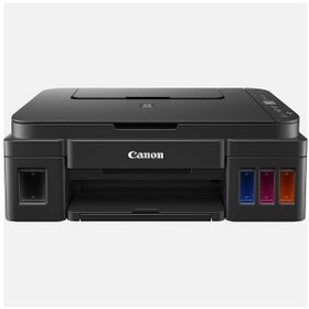 Resim Canon Pıxma G2410, Renkli, Mürekkep Tanklı Yazıcı, Tarayıcı, Fotokopi +1 Şişe Siyah Mürekkep 