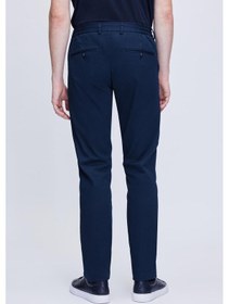 Resim Hatemoğlu Lacivert Dinamik Fit Desenli Pamuklu Yandan Cepli Jogger Pantolon 29262023c004 436 Lacivert 