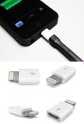 Resim Shark Micro Usb Den Lightning (Iphone) Dönüştürücü / Otg 