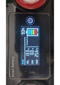 Resim Unisun 38,4v 100ah Lifepo4 Batarya + Ekran + Bluetooth 