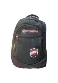 Resim Nk Stonebag Laptop Bölmeli Günlük Kumaş Sırt Çantası Gri 