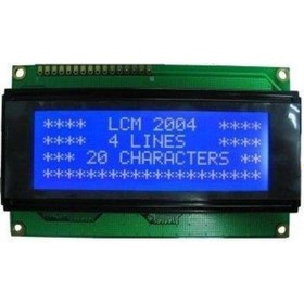 Resim 4X20 Lcd Ekran Mavi 