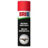 Resim Brio Gaz Kaçak Test Gaz Kaçak Tespit Spreyi 400 Ml 