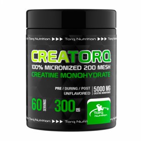 Resim TORQ NUTRİTİON Creatorq %100 Micronized Creatine Monohydrate 300g 