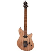 Resim EVH Wolfgang Wg Standard Exotic Spalted Maple Baked Akçaağaç Klavye Natural Elektro Gitar 