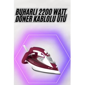 Resim BYZM 2200W Seramik Kaplama Estetik Tasarımı 360 Derece Dönebilir Kablosu 