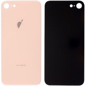 Resim Qudex Iphone 8 Arka Pil Kapak Batarya Kapağı Yüksek Kalite Altın 