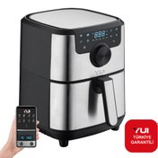 Resim Yui M20 MaxiFry 4.5 lt Yağsız Airfryer Inox 