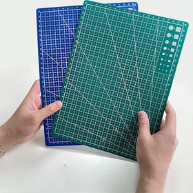 Resim 1 adet A4 Çift Taraflı Kesim Pedagojik ve Eğitim Araçları El Sanatları Kesim Matı Ofis Okul Malzemeleri, Patchwork, Kağıt Sanatı, Kil Sanatı, Sanat El Sanatları 30cm * 22cm 