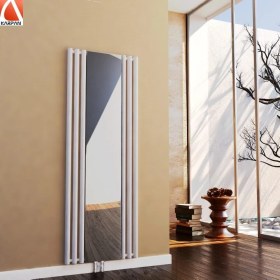 Resim Nixrad Zeus 1800X520 Beyaz 2+2 Aynalı Dekoratif Çelik Radyatör 