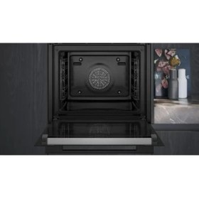 Resim Siemens HB776G1B1 IQ700 Ankastre Fırın 60 x 60 cm Siyah 