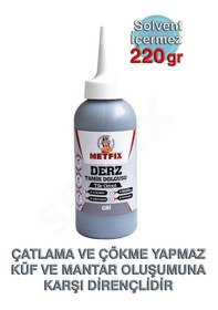 Resim Metfix Derz Tamir Dolgusu 220gr Gri Gri 