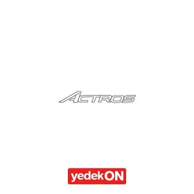Resim Panjur Yazısı Actros Euro 6 