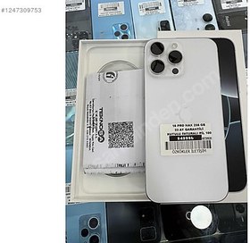 Resim Apple iPhone 16 Pro Max İkinci El TR | 256 GB | Beyaz 