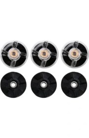 Resim Tabaş 6 Adet Taban Dişlisi ve Bıçak Dişlisi Magic MB1001 250W Blenderler Için Uyumlu Yedek Parça 