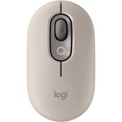 Resim Logitech POP Emoji 910-006651 Bej Sessiz Optik Kablosuz Mouse - Teşhir 