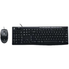 Resim Wholesale00 Logitech Mk200 Kablolu Klavye Ve Fare Seti - 8 Kısayol Tuşu - Optik Fare - Dayanıklı Design Diğer 