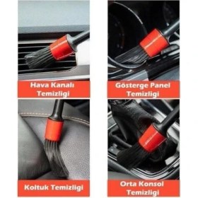 Resim Araba Detaylı Temizlik Fırça Seti 