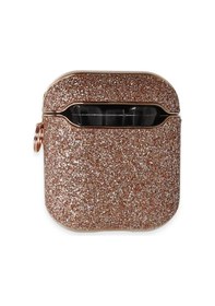 Resim Newface Apple Uyumlu AirPods 2 2.nesil Spell Simli Kılıf - Rose Gold 