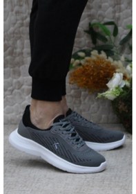 Resim Kinetix Thanos Tx Gri Siyah Ürün Comfort Erkek Spor Ayakkabı 001 