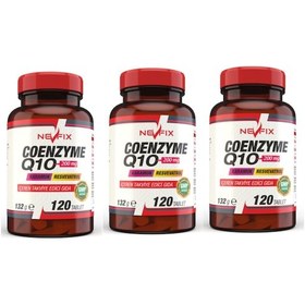 Resim Coenzyme Q10 200 Mg Koenzim Q10 120 Tablet X 3 Kutu 360 Tablet 
