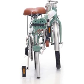 Resim Bianchi Katlanır Bisiklet 21 Vites 20 inç Jant Erkek Cinsiyet Vintage Celeste Renk 