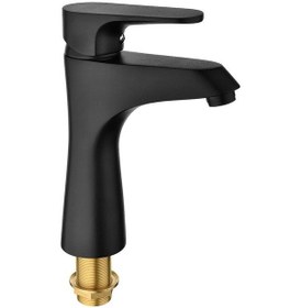 Resim Vilas Fırtına New Premium Siyah Uzun Lavabo Bataryası 