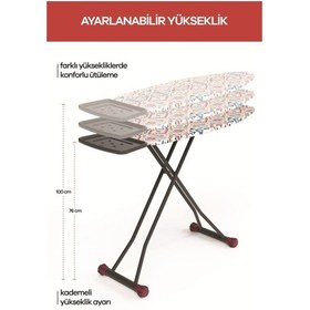 Resim Doğrular 15014 Liana Ütü Masası Siyah 