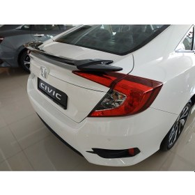 Resim Honda Civic Fc5 Bagaj Üstü Spoiler Çıkıntılı Model 