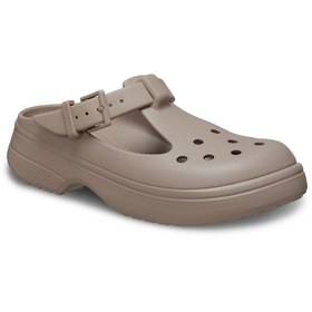 Resim Crocs Unisex Classic Mary Jane Terlik - Kahverengi 