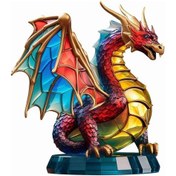 Resim Yaban Hayatı Metal Sanatı - Kertenkele, Standlı Metal Hayvan Sanatı, Masaüstü Dekorasyonu 