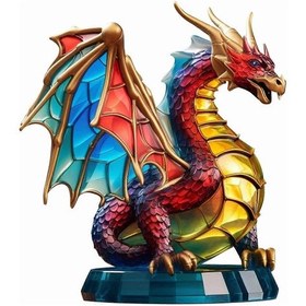 Resim Yaban Hayatı Metal Sanatı - Kertenkele, Standlı Metal Hayvan Sanatı, Masaüstü Dekorasyonu 