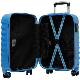 Resim Lumberjack Newyork -k Abs 5fx Açık Mavi Unisex Küçük Boy Valiz Mavi 