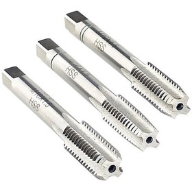 Resim GFB M4x0.7 HSS 3 Parça Takım El Kılavuzu DIN 352 GFB3301 