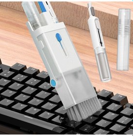 Resim Ruicoo "7'li Elektronik Temizleme Seti - Klavye, Ekran Ve Kulaklık Temizleyici" 