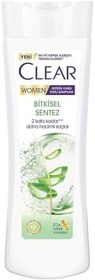 Resim Clear Women Kepeğe Karşı Etkili Şampuan Bitkisel Sentez Aloe Vera & Çay Ağacı Yağı 350 ml 