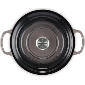 Resim Döküm Demir Yuvarlak Güveç, Çakmaktaşı, 28CM, 6,7l 