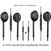 Resim 3.5mm Kablolu Kulaklık - Siyah - 1 Alana 1 Bedava Um23641-8 Yurt Dışından Xiaomi Red Rice Serisi Cep Telefonu Modeli Nötr 
