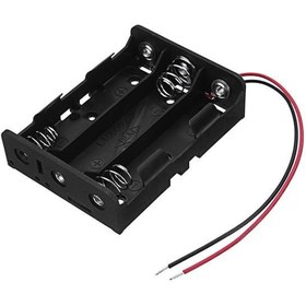 Resim 18650 3'lü Pil Yuvası 