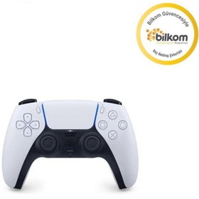 Resim Sony Playstation 5 DualSense Controller Beyaz (Bilkom Garantili) 