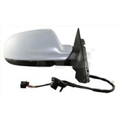 Resim Audi A3 8PA 3 Kapı 05-10 Sol Ayna Elektrikli Isıtmalı Astarlı Asfer Sinyalli 8 Pin 