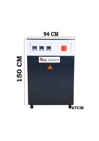 Resim Artı Regülatör 150 kVA Trifaze Servo Kontrollü Voltaj Regülatörü 