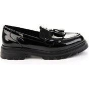 Resim Siyah Kadın Loafer Ayakkabı K01823060898 Çok Renkli 