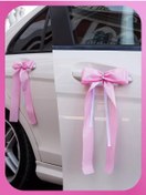 Resim Lubov' Morkov' 4 Pembe Fiyonk - Düğün Arabasına Dekorasyon İçin 211891117 