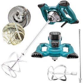 Resim Profesyonel Ibeltech 1400 Watt 120mm Boya Ve Harç Karıştırıcı Mikser 