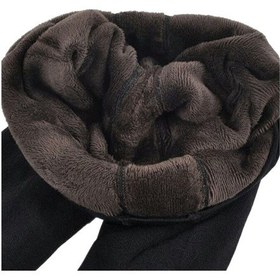 Resim Bonbonetti Kadin Kişlik Içi Peluşlu Termal Taytsiyahl/Xl Siyah 